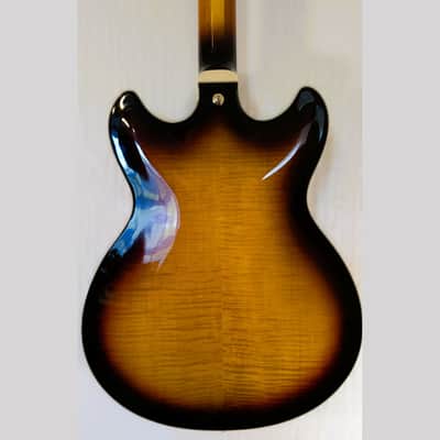 Ibanez AS153-AYS VIDEO DEMO Artstar Semi-Hollow Sunburst 2015 Hard Case Super 58s image 12