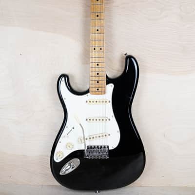 Fender CST-50LH Left Handed Stratocaster '68 Reissue MIJ 1986 Black Vintage Japan Fujigen Lefty w/ Bag image 2