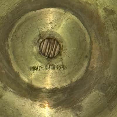 Vintage 10" Splash Cymbal Made in Japan Vintage 60's 300 Grams image 3