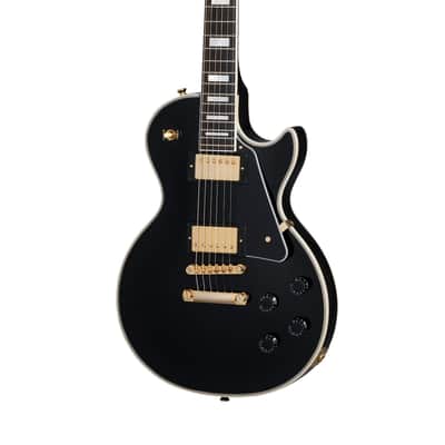 Epiphone "Inspired by Gibson Custom Shop" Les Paul Custom - Ebony image 1
