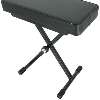 Quik Lok Z-726 2-Tier Z-Style Keyboard Stand w/7 Adjustable Heights+Bench image 3
