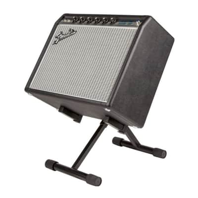 Fender Amp Stand with Adjustable Height, Foldable Design, and Rubber Feet (Black, Small) image 2