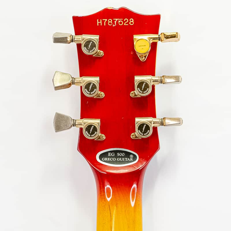 1978 Greco EG-500 Les Paul Custom MIJ Cherry Burst Guitar with
