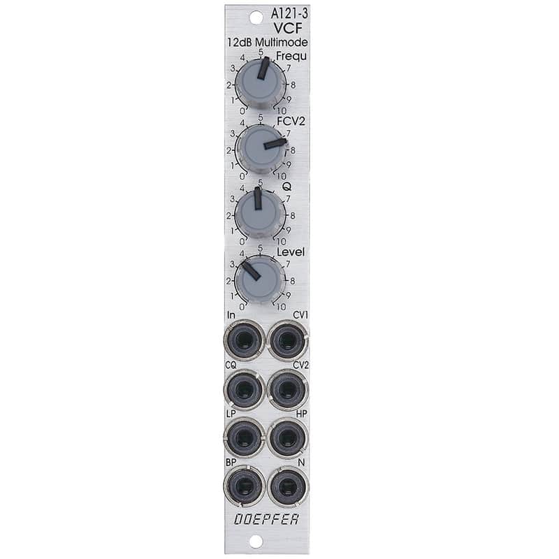 Doepfer A-121-3: 12db SLIM Multimode VCF image 1