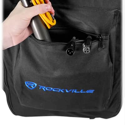 Rockville Rolling Travel Bag For Chauvet Intimidator Hybrid 140SR Moving Head image 8