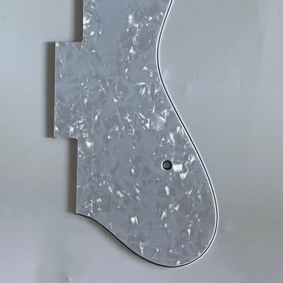New Fits Epiphone Dot Style Guitar pickguard,4 Ply White Pearl image 1