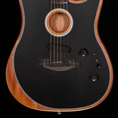 Fender American Acoustasonic Stratocaster Black (260) image 3