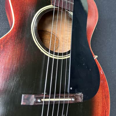 Vintage Gibson Small-Body Archtop Acoustic Guitar Sunburst Kalamazoo MI c.1940s image 18