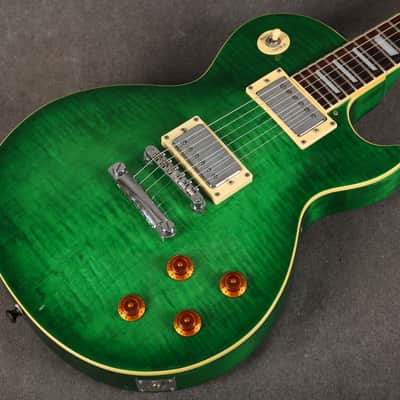 Epiphone Limited Edition Les Paul Standard - MIK - Translucent Green - 2nd Hand image 11
