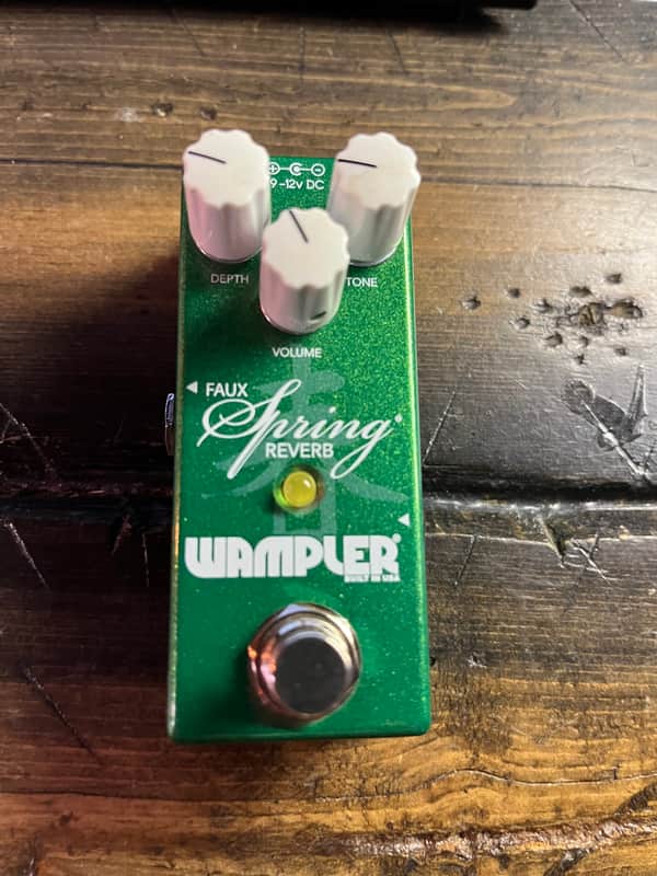 Wampler Mini Faux Spring Reverb - Green image 1