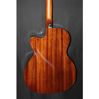 LAG Tramontane 118 Auditorium Cutaway Acoustic-Electric Natrual with Hybrid Case image 4