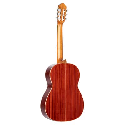 Ortega R200SN Traditional Series Cedar Top Mahogany Neck Nylon 6-String Classical Acoustic Guitar w/Gig Bag image 3