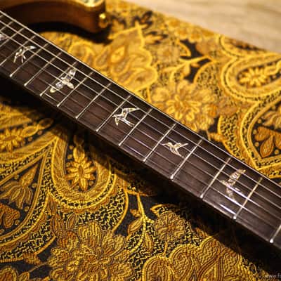 2009 PRS Modern Eagle II Faded Blue Jean, Dalbergia Rosewood Neck image 7