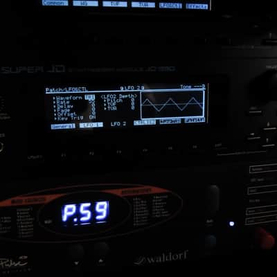 Graphic Display Upgrade - Roland XV-5080 Custom (Negative) Black LED Graphic Display ! image 3