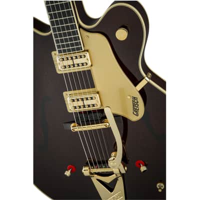 Gretsch G6122T-62 Vintage Select Edition '62 Chet Atkins Country Gentleman Hollow Body with Bigsby, TV Jones, Walnut Stain image 1