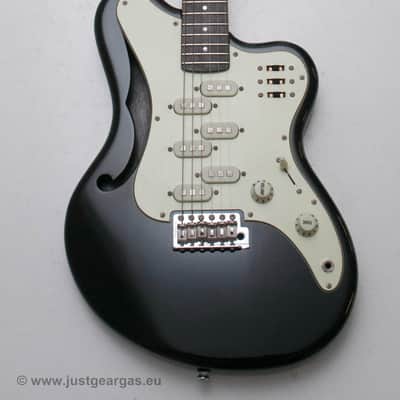 Italia Imola Semi Hollow guitar , MIK w/ original Gigbag - 6 pickups, Ampeg inspired image 3