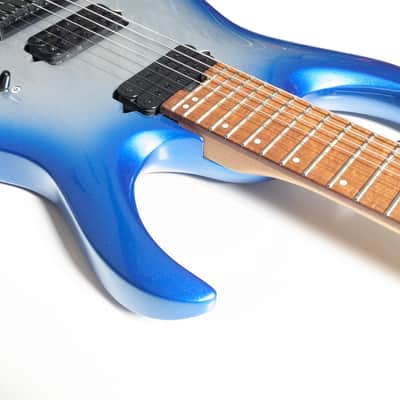 Jackson Pro Series Misha Mansoor Signature Juggernaut HT7 2018 - Blue Sky Burst image 10