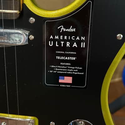 Fender Ultra II Telecaster 2024 - Solar Flare / 7lbs. 11.3oz. #US24012300 image 8