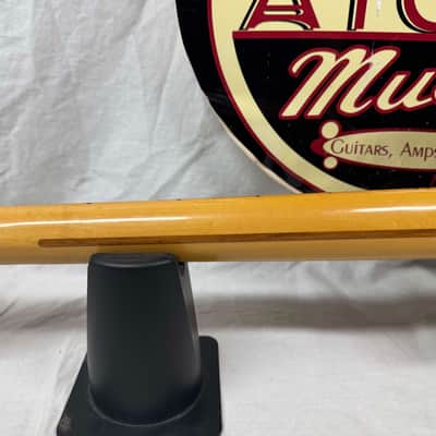 Fender ST-57 ST57 Stratocaster Guitar with Custom-ordered preamp - MIJ Made In Japan 1993 - 1994 - Black / Maple neck image 9