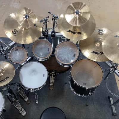 The Actual Legendary Chain Drum Set of Queensryche’s Scott Rockenfield. RARE! One-of-a-kind! image 3