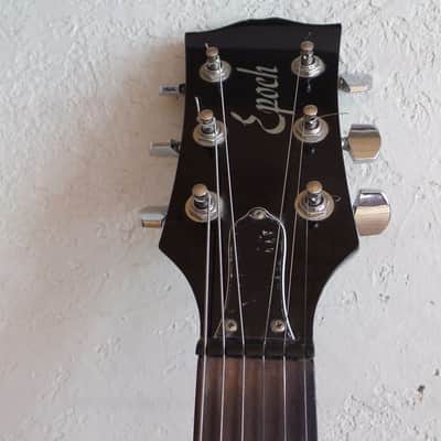 Epoch by Gibson 6 String Black Electric Guitar image 2