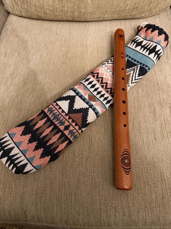 High Spirits F# 432Hz Flute - Spanish Cedar image 1