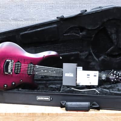 Ernie Ball Music Man Majesty Amaranth Neckthrough Design Electric Guitar w/Case image 9