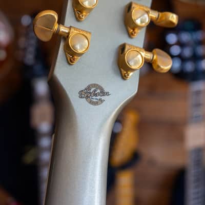 Gibson Custom Shop Les Paul in Silver with Hard Case image 5