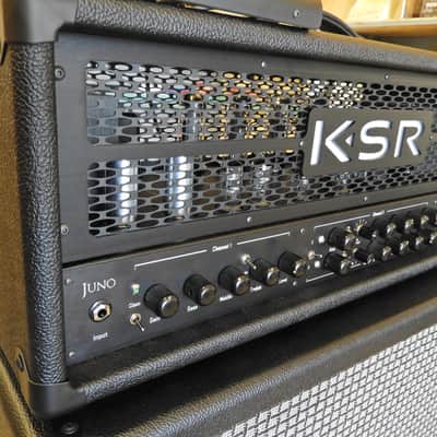 KSR Amplification Juno 100 Watt Head With 2X12 Cabinet 2024 - Black image 4