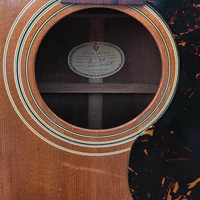 1969 Guild D-40 Acoustic Guitar – Hoboken NJ – Serial AJ3154 – w/ Original Case image 6