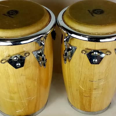 LP M.Cohen Conga Drums+Stand+Original Skin Heads Set Latin Percussion Vintage90s image 8