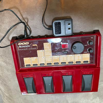 DOD Acoustic 1 Acoustic Guitar Preamp and efx image 1
