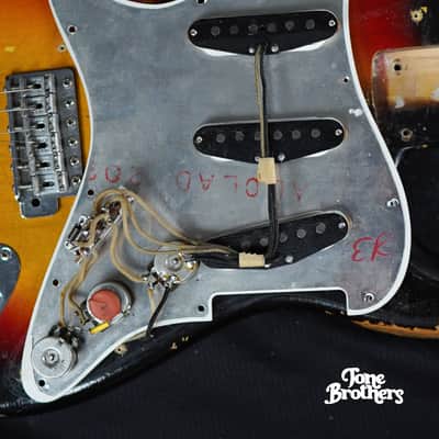 7.4LB, 1-Owner! 1963 Fender Stratocaster Sunburst image 21