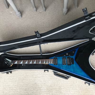 Jackson Rhoads RR3 2010ish Transparent blue image 1