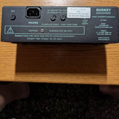 Burkey Flatliner professional power supply 2010's - Black image 3