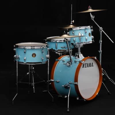 Tama LJK48S-AQB Club-Jam Shell Kit 4 pcs - Aqua Blue/Chrome HW image 4