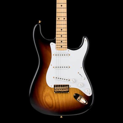 Fender Custom Shop Limited Edition 1954 Hardtail Stratocaster NOS - Wide Fade 2 Tone Sunburst #0321 image 3