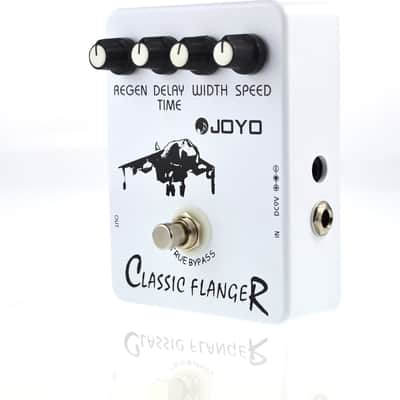 Joyo JF-07 Classic Flanger Pedal US Dealer w/ 2 Patch Cables image 3