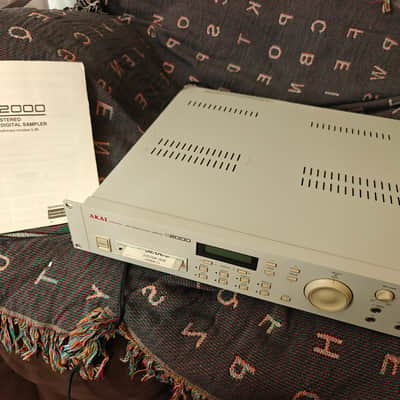 Akai S2000 MIDI Stereo Digital Sampler - White image 11