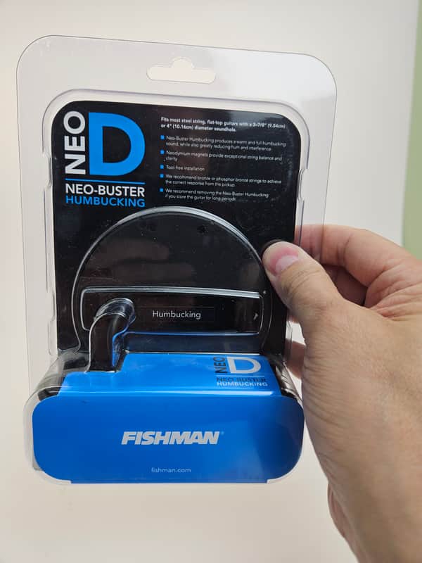 Fishman PRO-NEO-FB2 Neo D Neo-Buster Humbucking Acoustic Guitar Soundhole Pickup -  NEW image 1