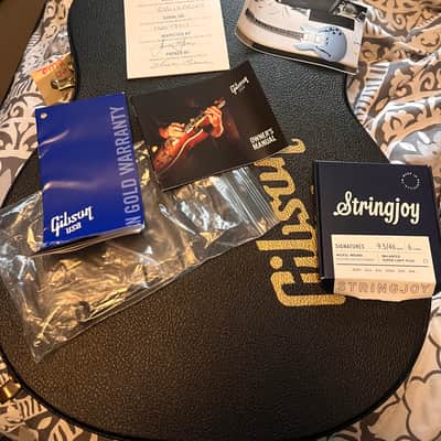Gibson Midtown Standard 2015 - Pelham Blue Gloss with White Binding image 19