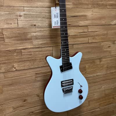 Danelectro Dan O Cool 12- string Semi Hollow Electric Guitar - Aqua- 2026 image 3