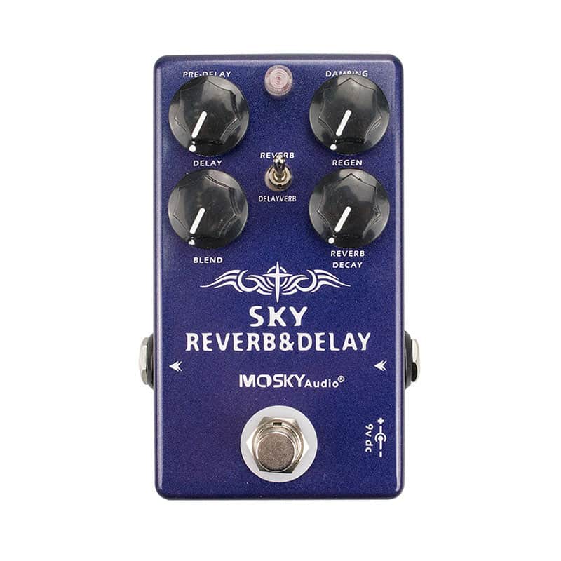 Digital Reverb Delay Effect Pedal Excellent Response image 1