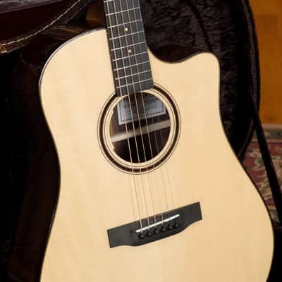 Bedell Limited Edition Adirondack/Figured Indian Rosewood Dreadnought Cutaway Acoustic Guitar #4014 image 1