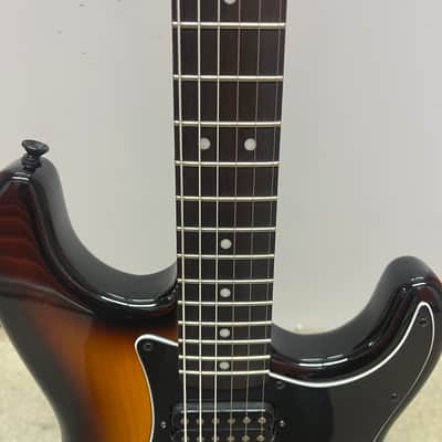 Squier Bullet Stratocaster HH Sunburst w/ Tremolo & Fender Case image 11