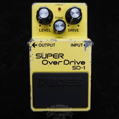 BOSS SD-1 SUPER Over Drive (JAPAN/JRC4558DD) image 4