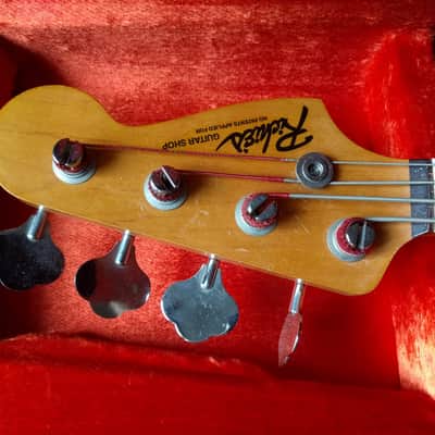 Richie's Guitar Shop Jazz Bass Sunburst made mostly from Allparts Parts. image 2