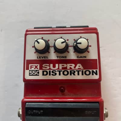 DOD Digitech FX55C Supra Distortion Rare Vintage Guitar Effect Pedal image 2