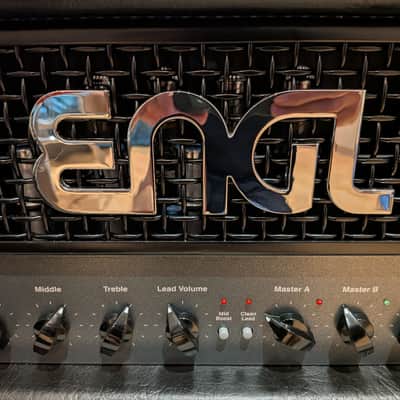 Engl Fireball 100 Type E635 2-Channel 100-Watt Guitar Amp Head 2010s - Black image 5