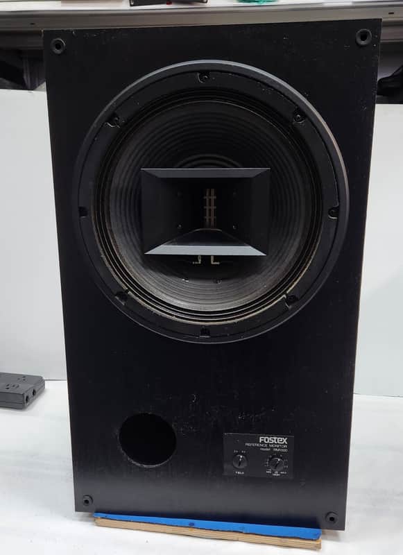 Fostex RM-1000 , Vintage reference monitor speaker 12" Co-Axial Speaker (Pair)Made in Japan Bild 1